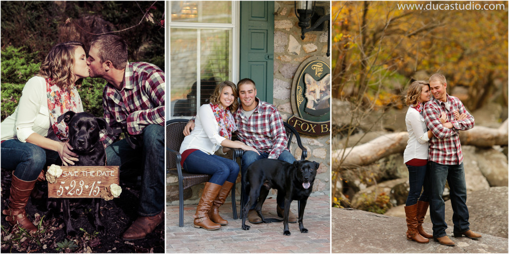 st. peter's village engagement session