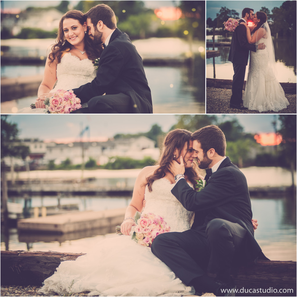 CLARK'S LANDING YACHT CLUB WEDDING PHOTOGRAPHY