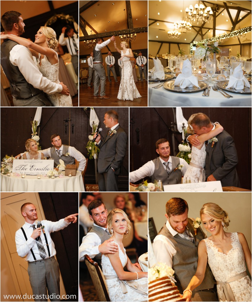 NORMANDY FARM SILO ROOM WEDDING
