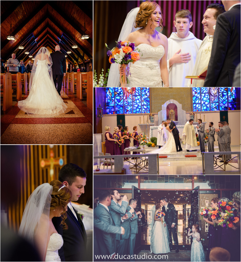 CATHOLIC CHURCH WEDDING CEREMONY PHOTOS
