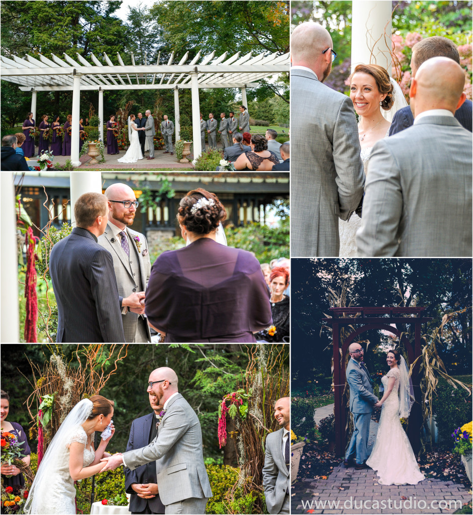 KNOWLTON MANSION OUTDOOR WEDDING CEREMONY