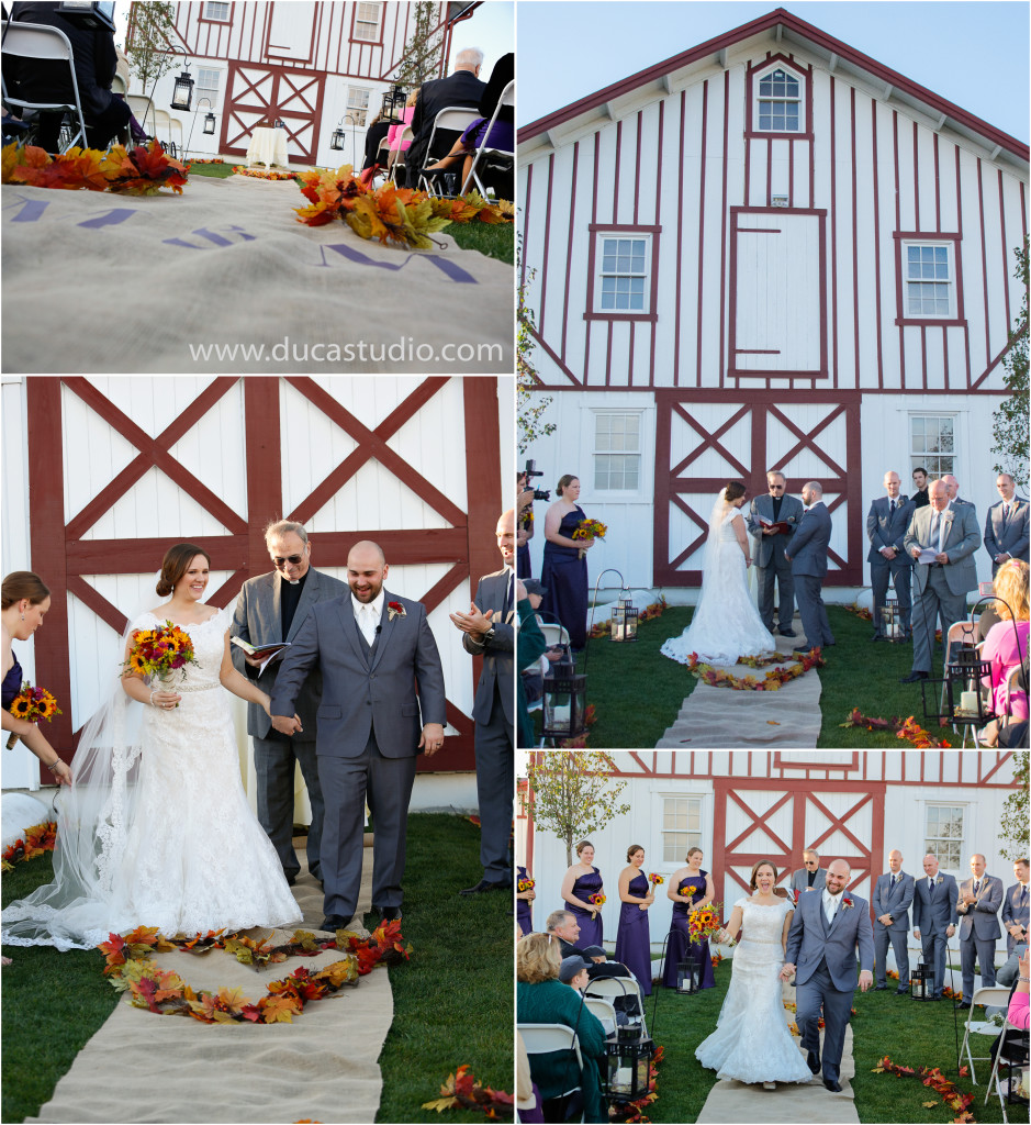 NORMANDY FARM WEDDING CEREMONY PHOTOGRAPHY