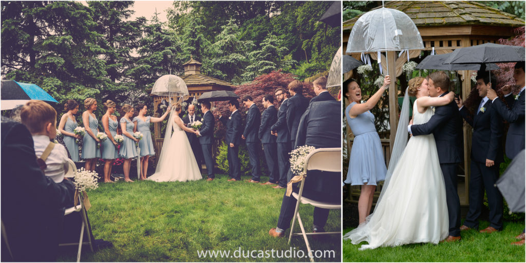 COLUMBIA STATION WEDDING CEREMONY PHOTOS
