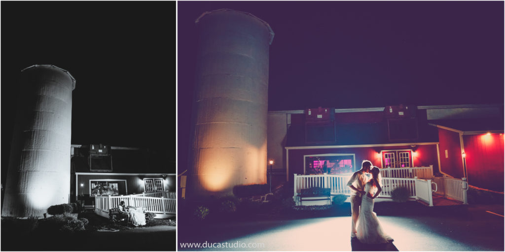 BARN ON BRIDGE WEDDING SILO PHOTOS