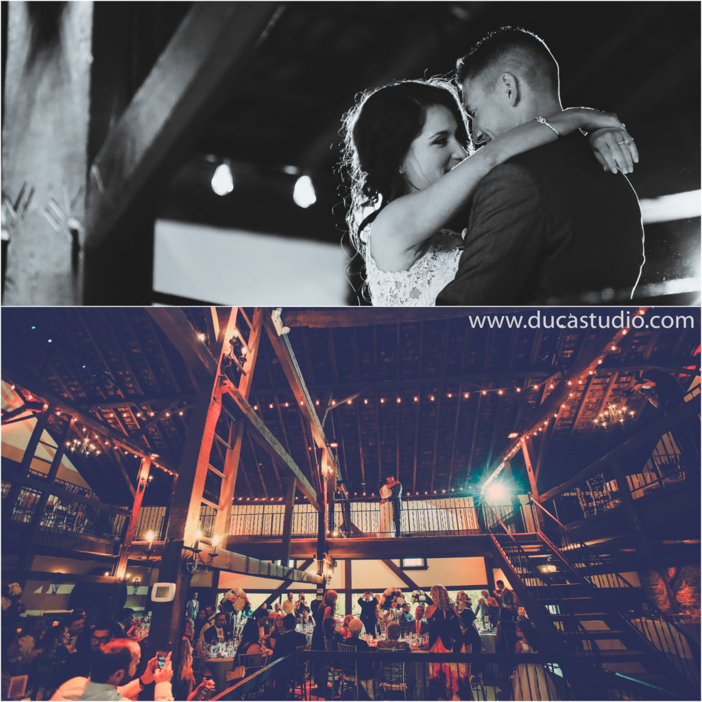 BARN ON BRIDGE WEDDING RECEPTION PHOTOS