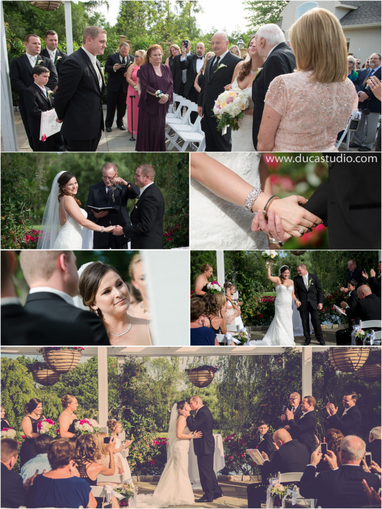 TALAMORE COUNTRY CLUB WEDDING CEREMONY PHOTOS