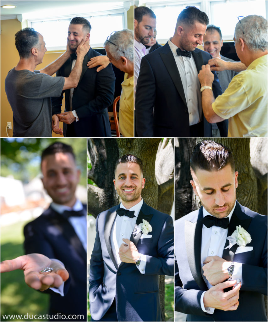 THE MERION CATERERS WEDDING GROOM