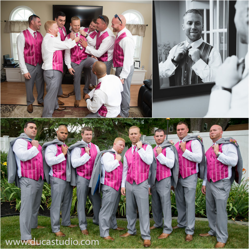 ATRIUM AT CURTIS CENTER WEDDING GROOM