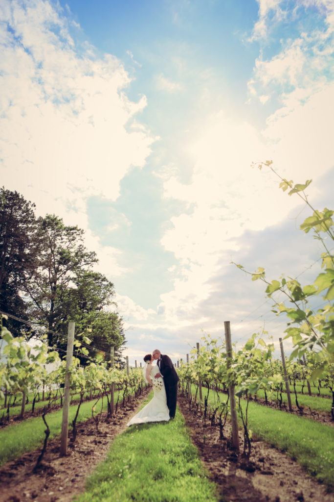 Crossing Vineyards and Winery Wedding Photography // Jessica and Christopher