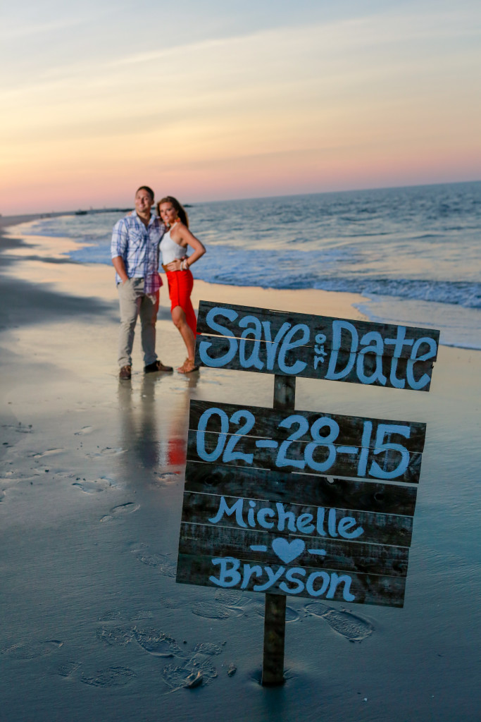 Sunrise Engagement Session Cape May, NJ // Michelle & Bryson