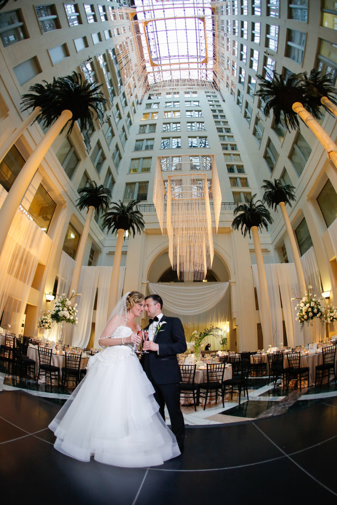 Dana & David // Atrium at Curtis Center
