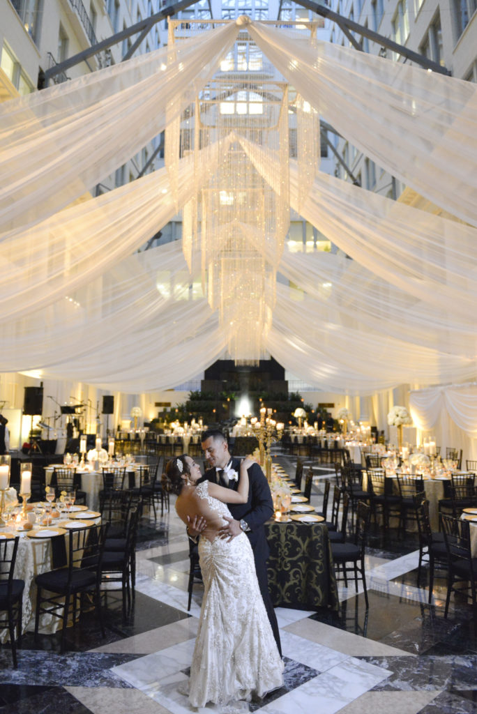 Atrium at Curtis Center Wedding // Kelli & Joseph