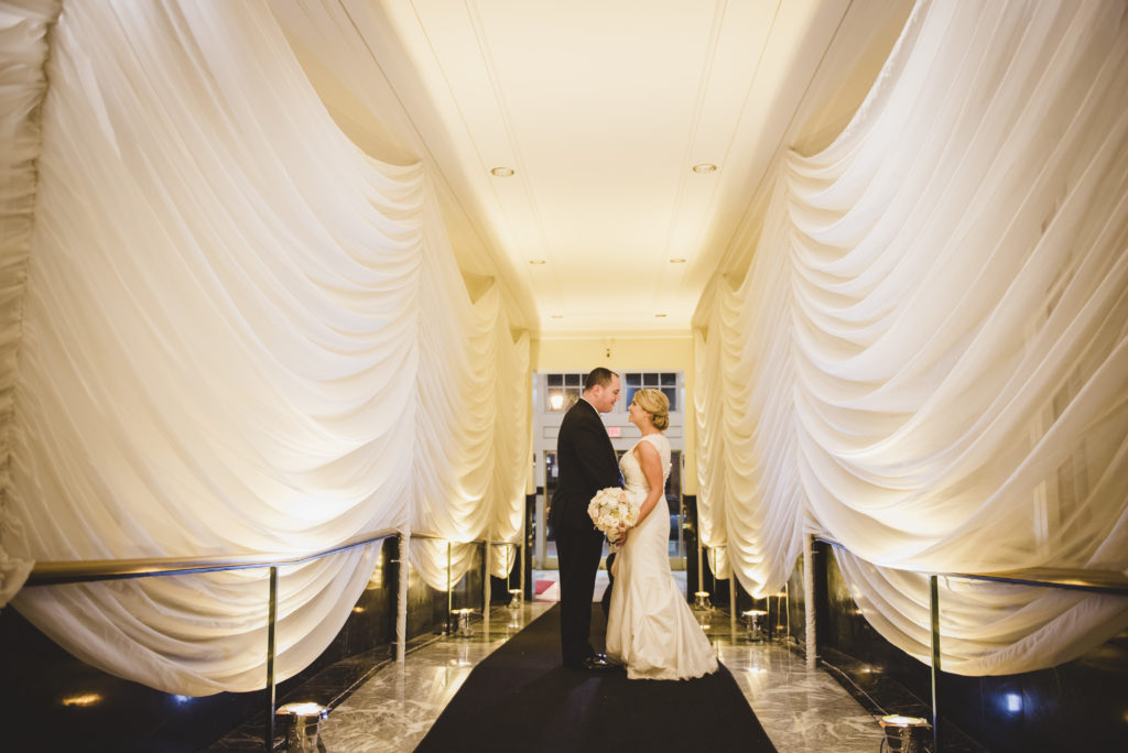 Atrium at The Curtis Center Wedding // Katie & Thad