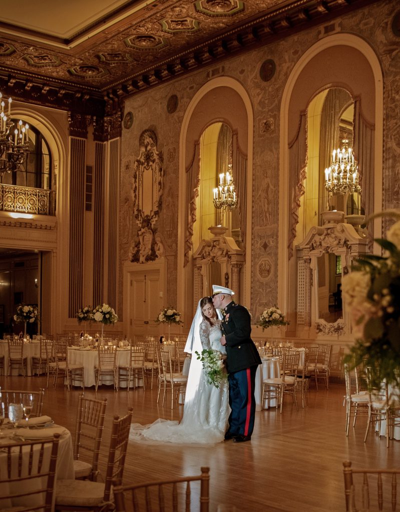 Wedding at the Hotel Du Pont Grand Ballroom, Wilmington, Delaware
