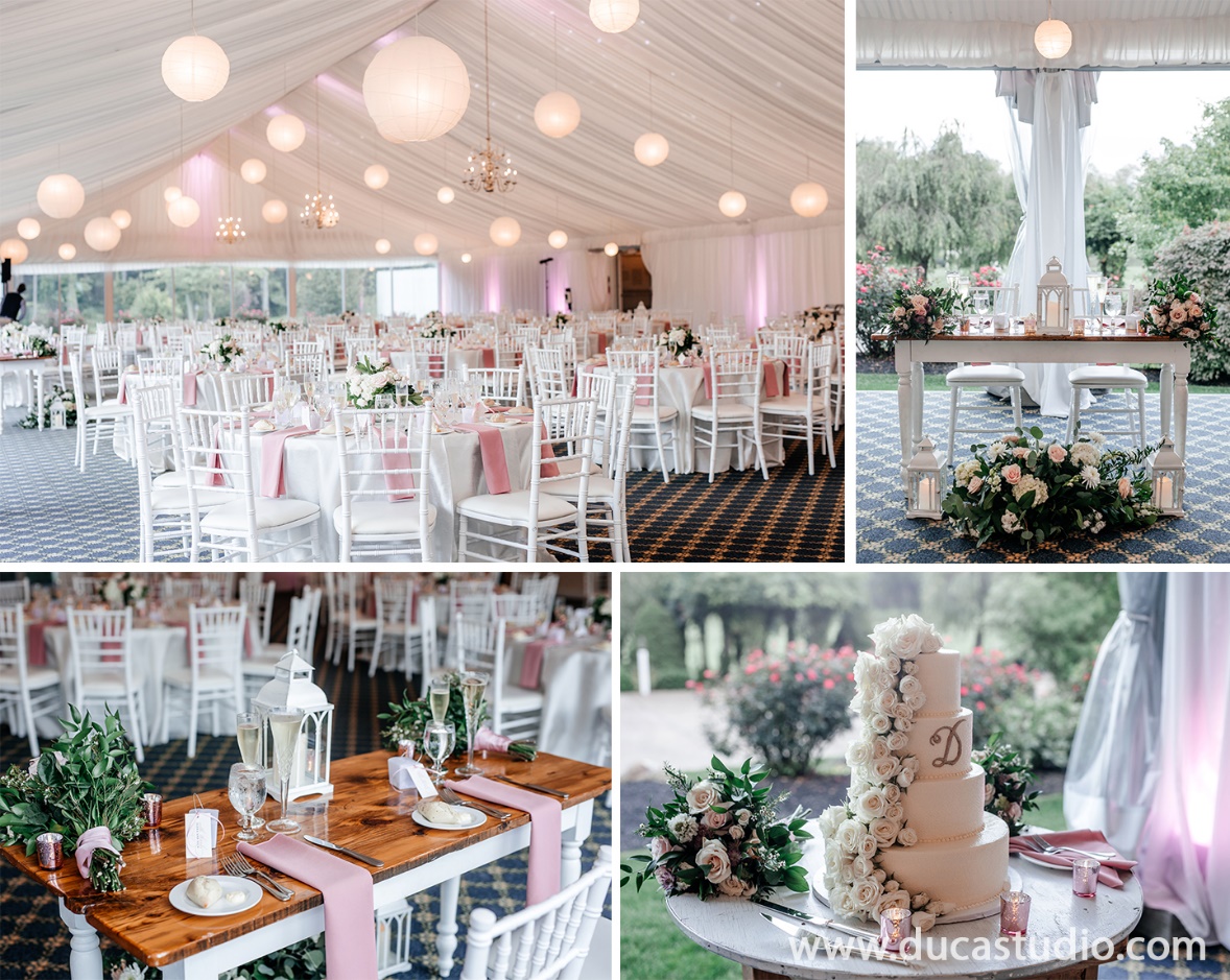 decorated beautifully with fresh flowers