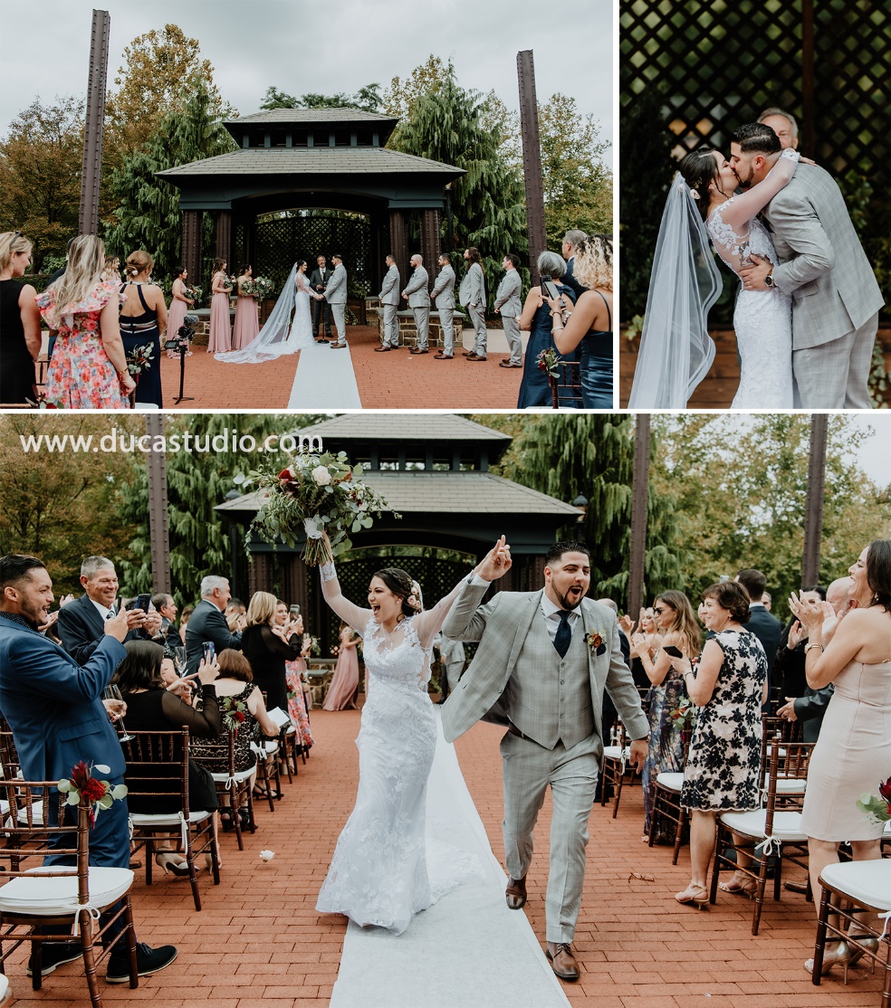 outdoor wedding ceremony